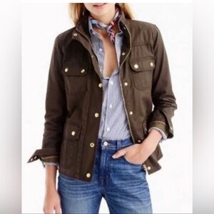 Jcrew relaxed boyfriend field jacket